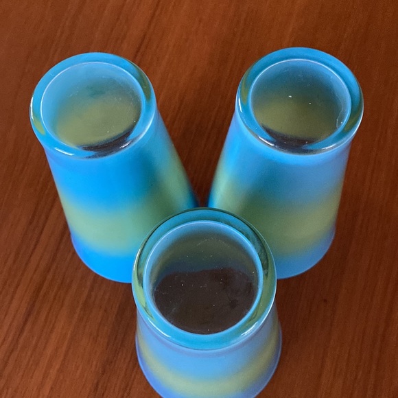 VTG 3 Ombré Drinking Glasses - Picture 4 of 8